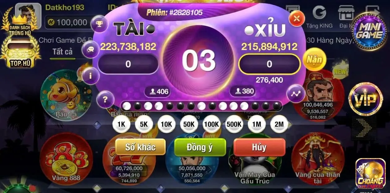Phần mềm hack tài xỉu phổ biến