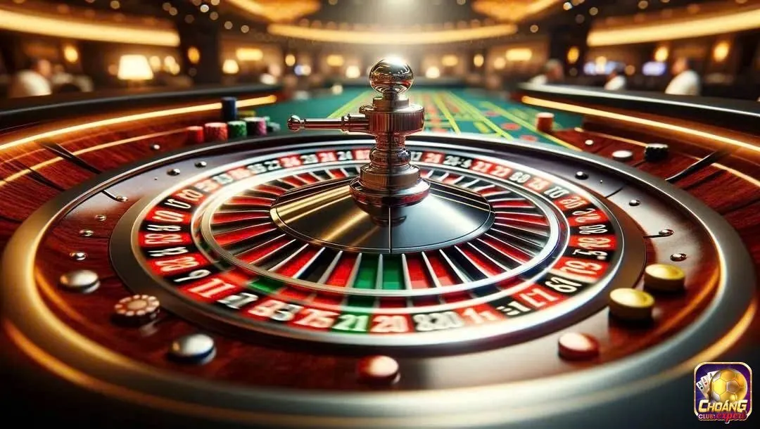 Vòng quay Roulette được thiết kế theo hình tròn